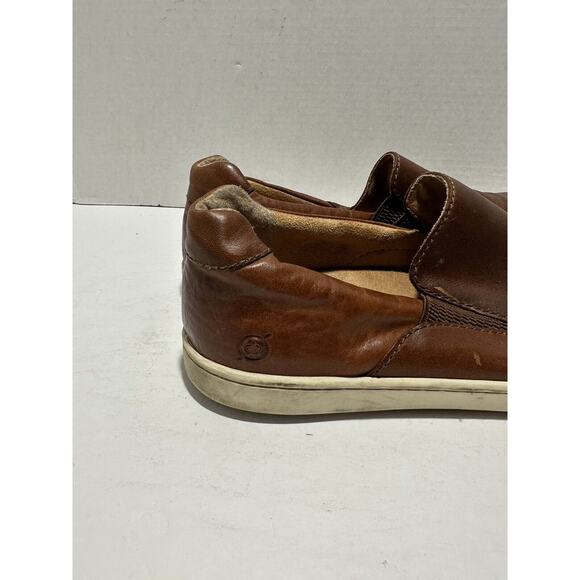 Born Aleksander Leather‎ Loafers Mens Sz 10 M H58116 Brown Slip on Shoes - Picture 7 of 9
